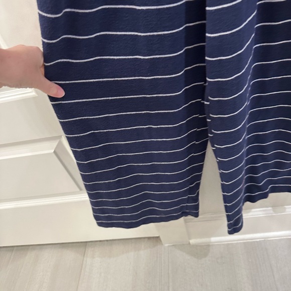 EUC Women’s Old Navy Brand Size S Small One Piece Jumper Romper Stripe Striped - Picture 7 of 12